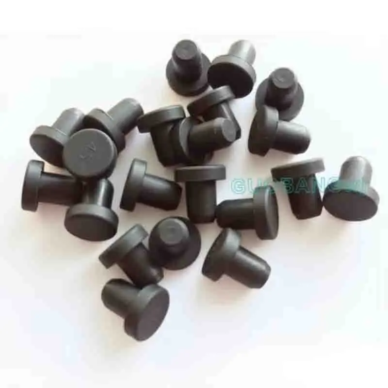 tappi per fori in gomma siliconica da 2.7mm - 14 mm,tappo di tenuta a forma di T, tappo antipolvere ad alta TEMP,inserti tappo
