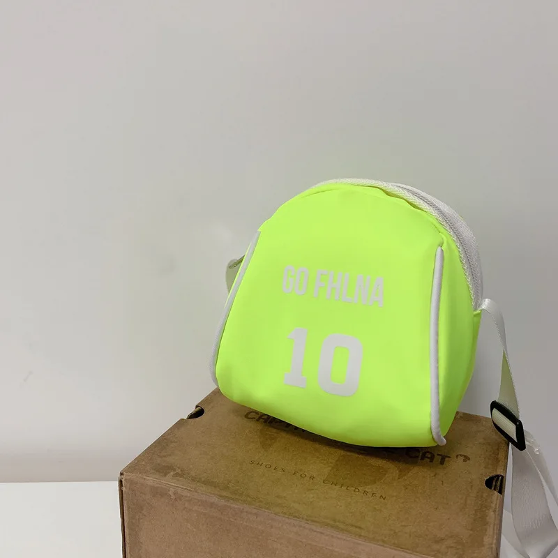 Borsa a tracolla per bambini Borsa a tracolla sportiva stampata alla moda per bambini carini Lettere Borse per bambini per borse da viaggio per ragazze