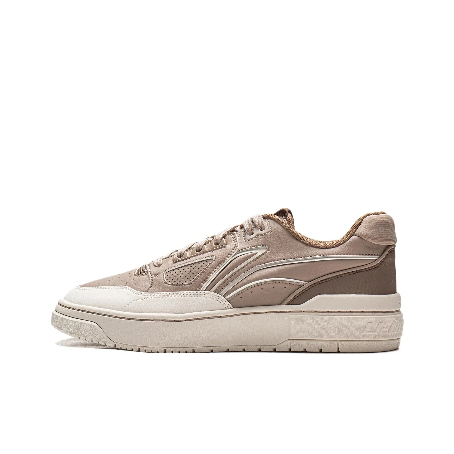 Li Ning BADFIVE Rising Stars 2 Abrasion Resistant Breathable Low top Basketball Shoes Unisex Umber ABCW001-4