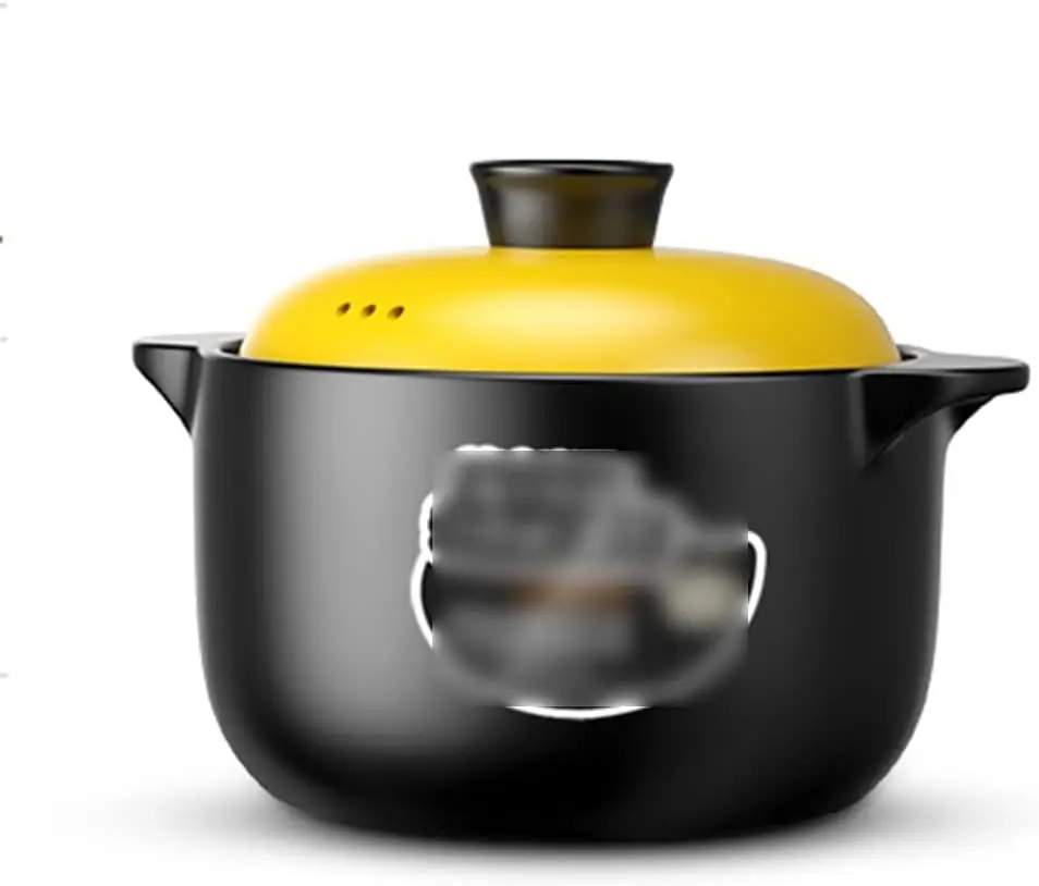 

Casserole,Stone Pot, Ceramic casserole casserole with lid cooking pot non-stick high temperature cooking pot(22.2 * 11.3cm)