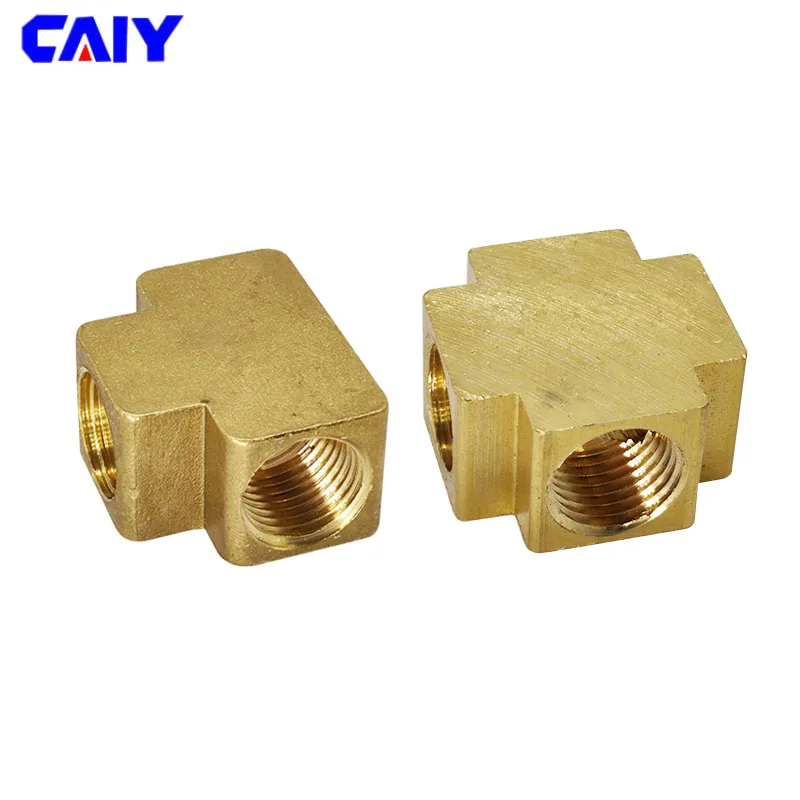 3 Ways 4 Ways Brass Pipe Fitting 1/8\