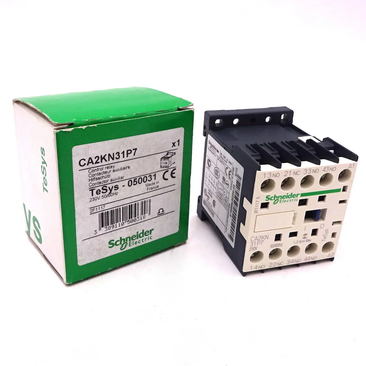 

Реле управления лифтом CA2KN31P7 TeSys K - 3 НО + 1 НЗ - = 690 В - катушка 230 В переменного тока