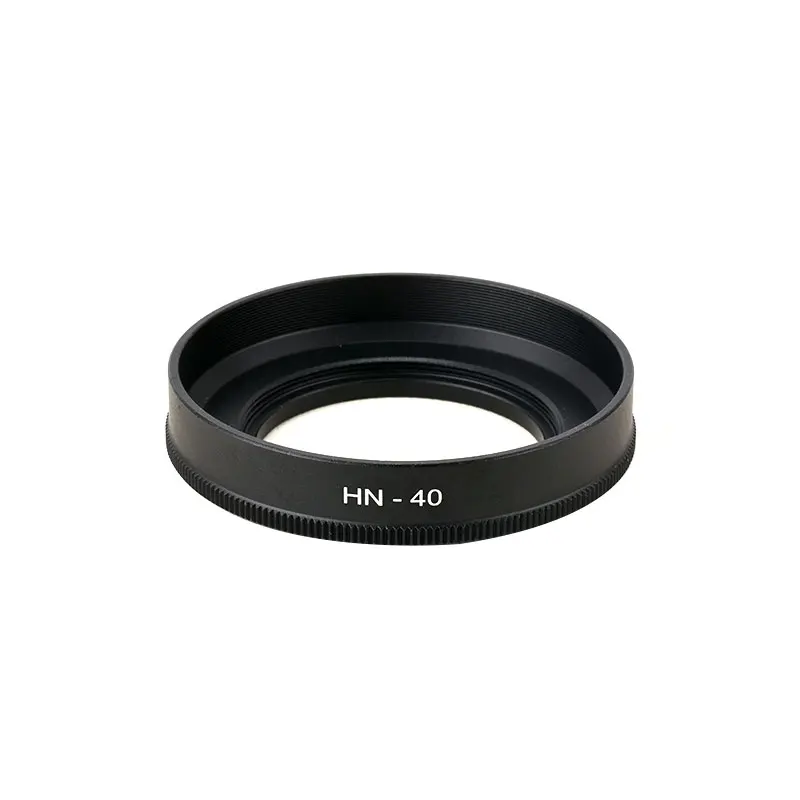 HN-40 Lens Hood For Nikon Z50 Z30 ZFC DX 16-50mm F3.5-6.3VR Micro Single Lens Lens Hood Black Silver 46mm For NIKON