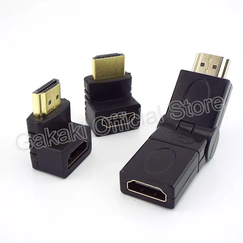 Męski żeński Mini Micro HDMI kompatybilny Adapter złącza przedłużacz Laptop na telewizor ścienny konwerter HDTV