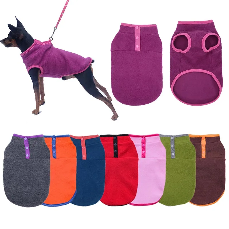 Pet Clothes for Small Medium Dogs Cat Vest Winter Warm Puppy Clothing Chihuahua French Bulldog Yorkshire Costume Shih Tzu Coat