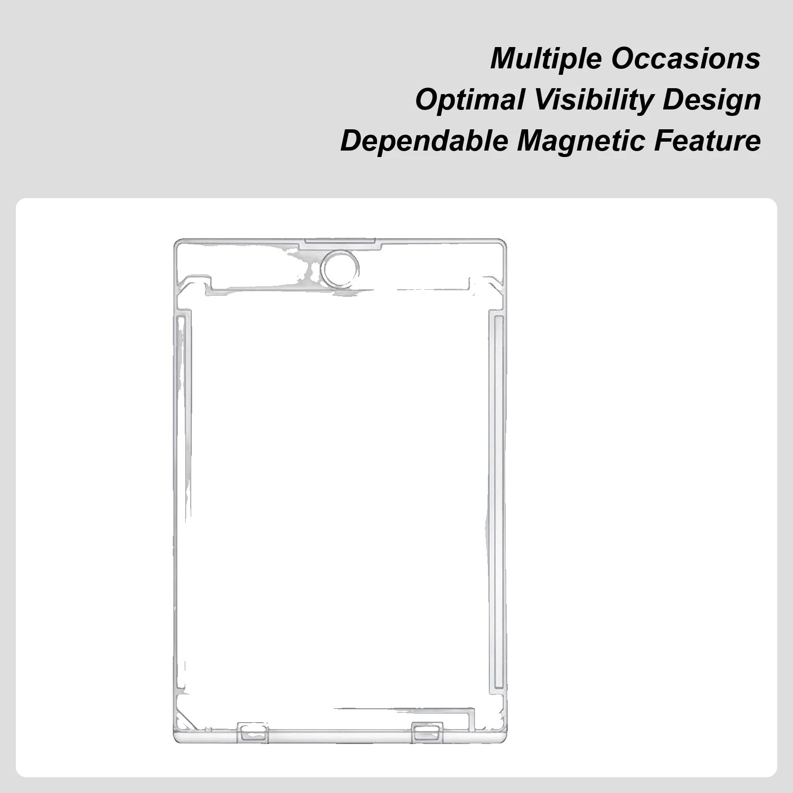 

Рукав для коллекционных карточек, магнитные акриловые жесткие рукава для бейсбольных карточек, аксессуары для кортов для транспортировки, держащий брелок