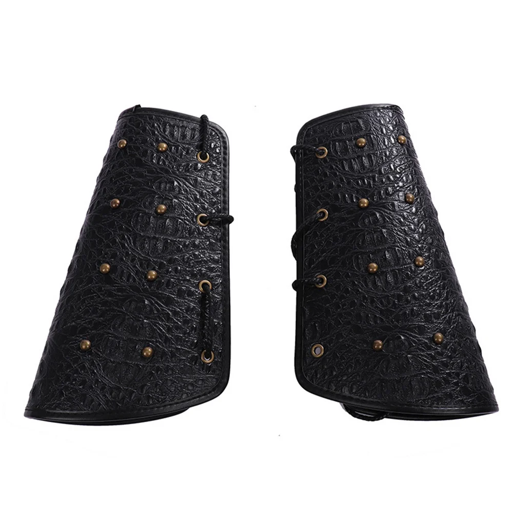 2 قطعة حراس الذراع Steampunk معصمه قابل للتعديل للرجال النساء الشرير فايكنغ نمط القرون الوسطى السائق تأثيري حلي