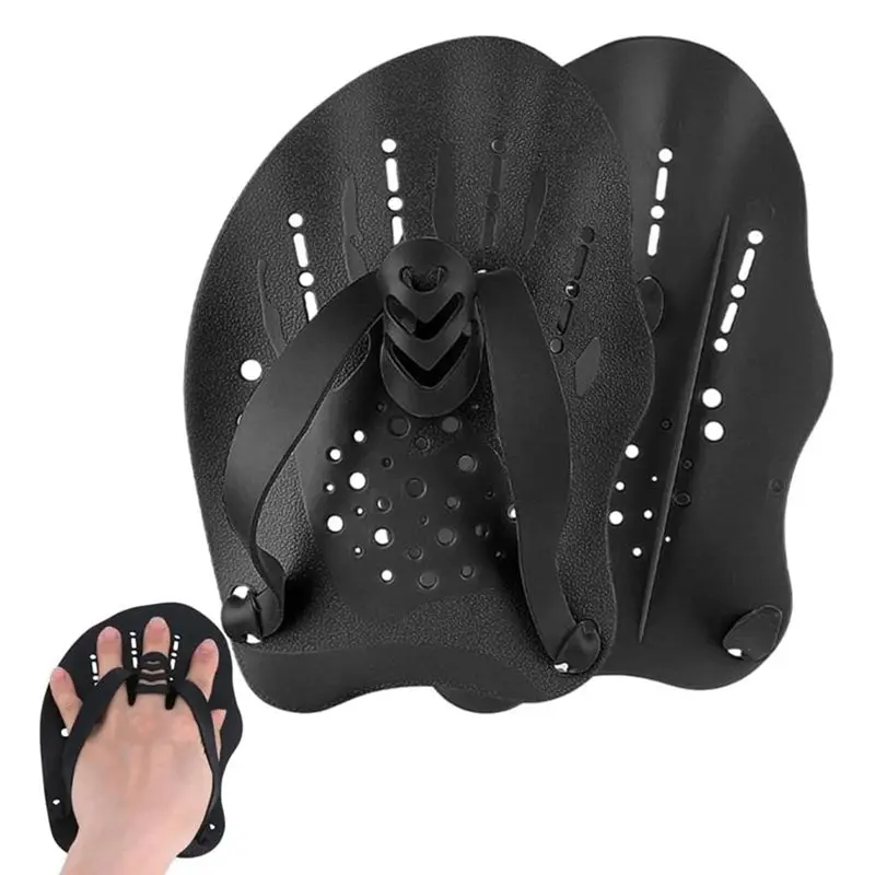 【SPECIAL】Premium Silicone Swimming Hand Paddles-2 Pcs, Designed To Improve Strength, Speed, Comfort& Fit Boost