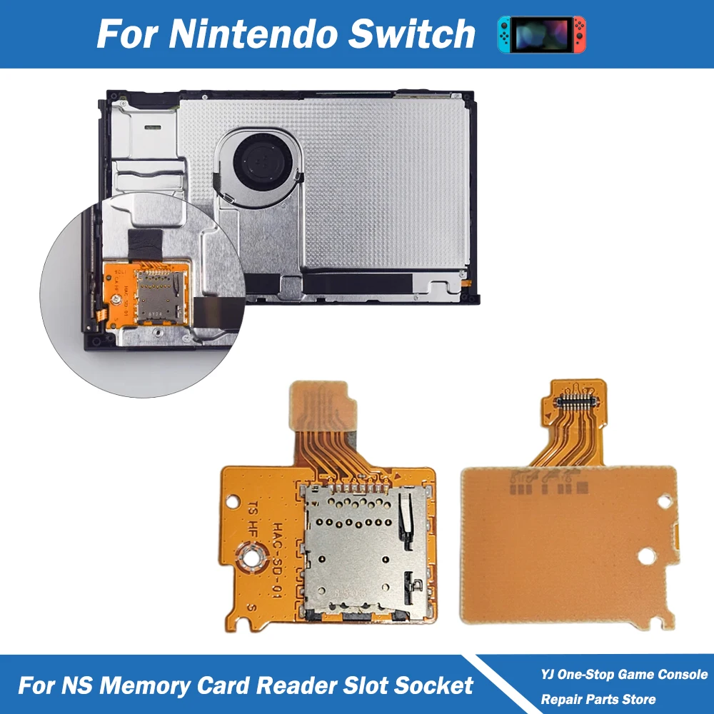 

1/5/10pcs OEM Micro SD Card Reader Slot Memory Card Slot Socket for Nintendo Switch Replacement High-Precision TF Card Board