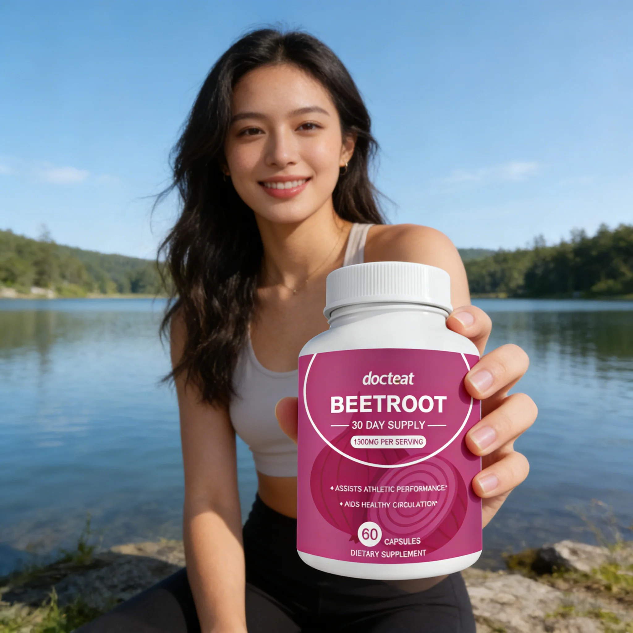 

DOCTEAT Beetroot Women's Health Capsules Enhance Physical Fitness Maintain Normal Endocrine Function Women's Nutrition Capsules