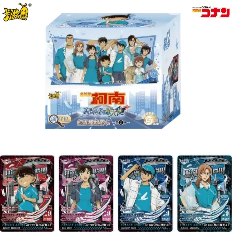 KAYOU Genuine Detective Conan Card Insight Package 7ND Comic Cartoon Movie Periphery Collect Card Toy for Children Holiday Gift
