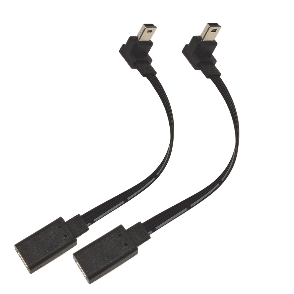 Câble d'extension Micro USB Android, câble d'extension 5 cœurs vers mini USB, câble plat mobile, câble d'extension mâle vers 600 5 cœurs