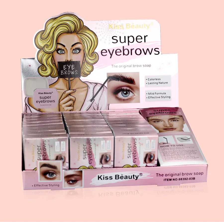 Super Sopracciglio Styling Gel Stampaggio Cera Impermeabile Trasparente Rinfrescante Lunga Durata Durevole Naturale Incolore Regali di Festa