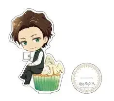 أنيمي سيباستيان يوكوكو نو دمية شخصية الحركة الصغيرة ويليام جيمس ألبرت الاكريليك حامل نموذج لوحة تأثيري لعبة للهدايا #3