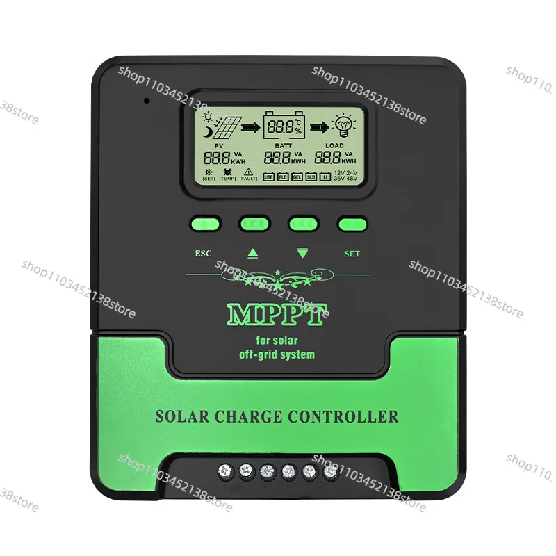 

Hot-selling MPPT Solar Charge Controller 60A Intelligent Lighting Recognition 12V/24V
