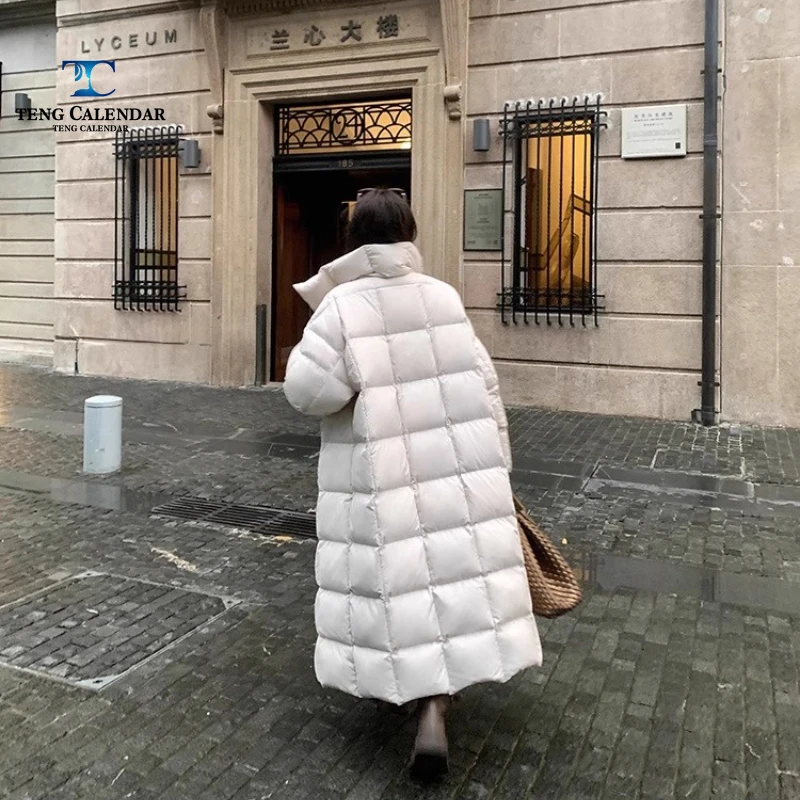 เสื้อแจ็คเก็ตฤดูหนาวแบบเกาหลี รุ่นยาว สไตล์ลำลอง อเนกประสงค์ หนา อุ่น แบบเสื้อเบรด สำหรับผู้หญิง สไตล์ใหม่ปี 2025