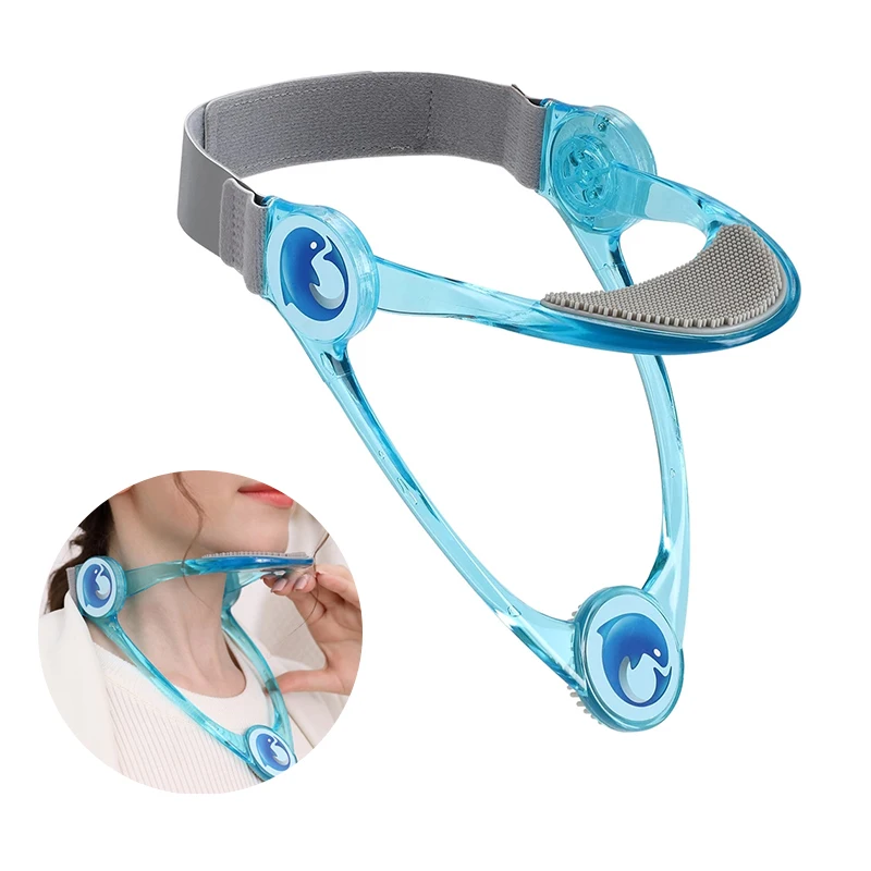 Adjustable Folding Neck Support Lightweight Neck Guard Fixed Support Neck 360 Degree Rotatable Posture Corrector Portable