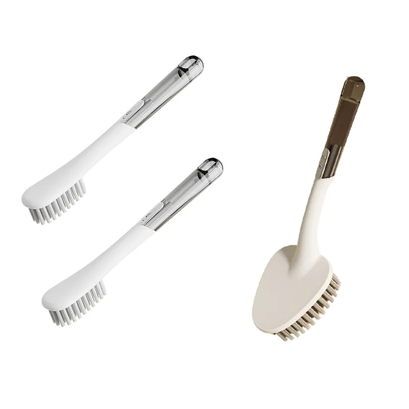 

【Hot Selling】Household Cleaning Brushes Bathroom Corner And Tile Grout Scrubbers Dead Corner Hard Brush Cleaner Brush