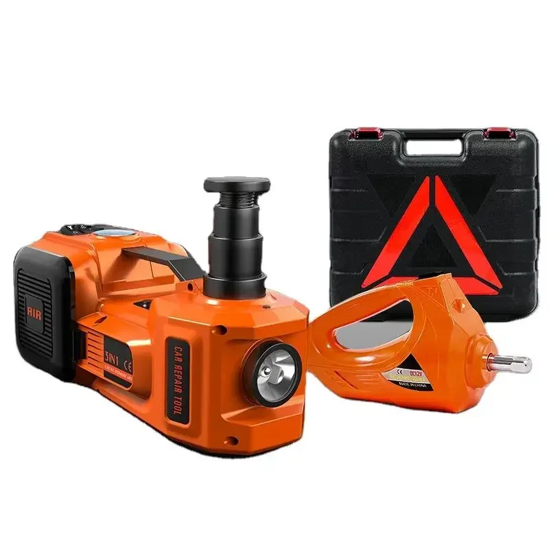 For 3 in 1 Electric Hydraulic Hidraulicas Floor Car Jack with Electric Power Wrenches lumens strong light illumination