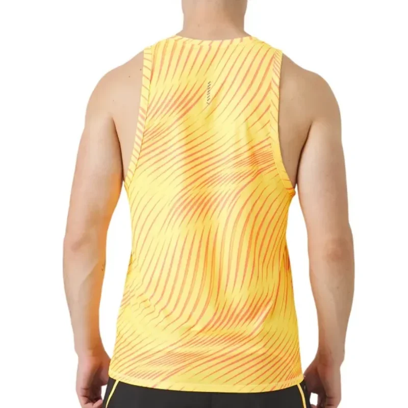 

Sports Men's Tank Top Outdoor Quick-Drying Run Fitness Slim Vest Unisex Summer New Marathon Track And Field Light Sleeveless Tee