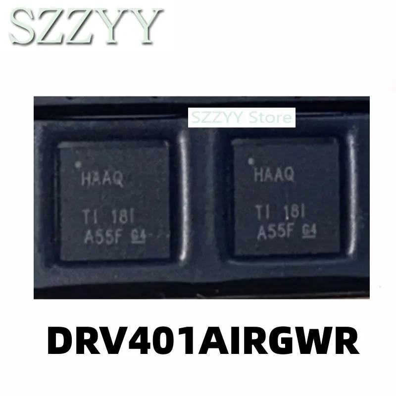 5PCS DRV401AIRGWR closed-loop magnetic current sensor screen printed HAAQ QFN-20 packaging