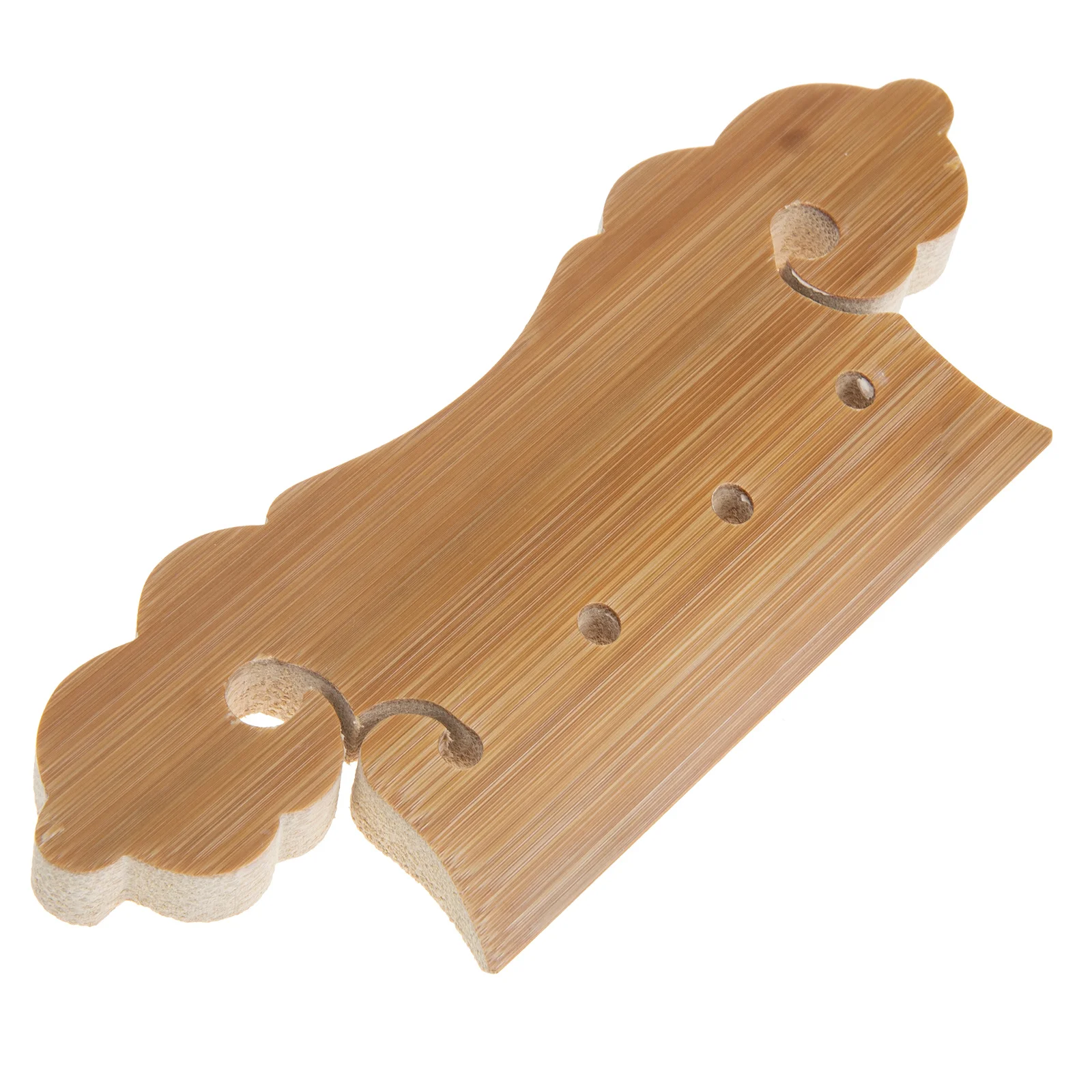 

Pipa Bridge Parts Bamboo Tailpiece Strong Durable Replacement Lute Pegs Handmade Musical Instrument Accessories Child