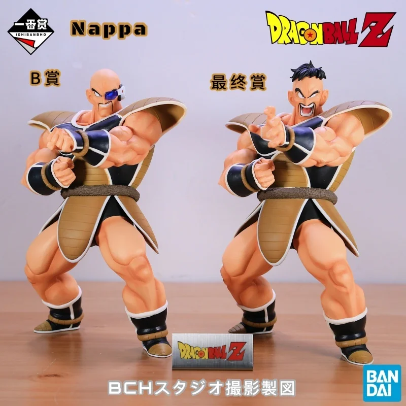 Hot In Stock Bandai Ichiban Kuji Original Dragon Ball Toys Z Last Prize Nappa Saiyan Anime Action Figure Model Festival Gifts