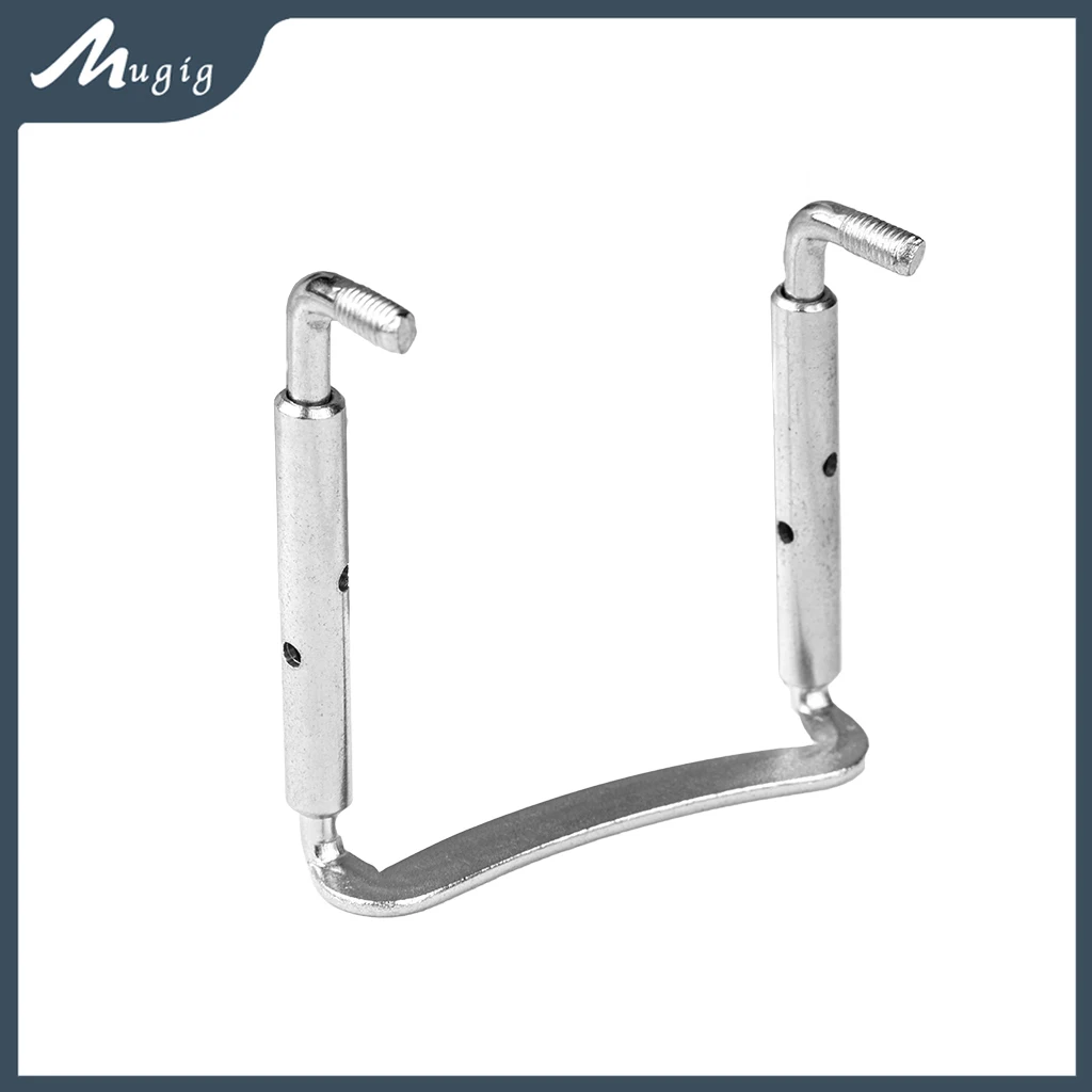 

3/4 4/4 Violin Chin Rest Chinrest Silver Plated Clamp Screw Tailpiece Chin Rest & Viola Clamps Violin Family Parts Accessories