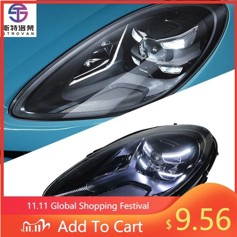 

Deren High QualityUpgrade LedHeadlights for Porsches Cayenne Macans 95B.1 14-22 Headlight Assembly Macans Modified LEDHeadlights