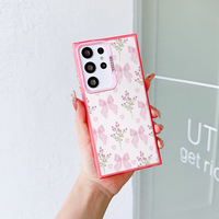 Phone Case for Samsung Galaxy A73 72 71 56 55 54 53 52 51 50 30 20s 15 12  Clear Cover Flowers Bouquet Bouquetofflowe