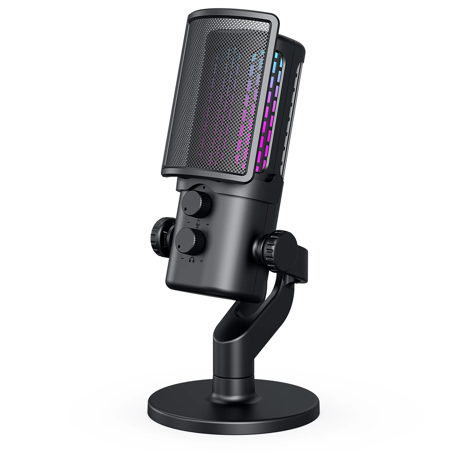 

Capacitive USB Gaming Microphone Desktop Professional Studio Microphone with Tripod