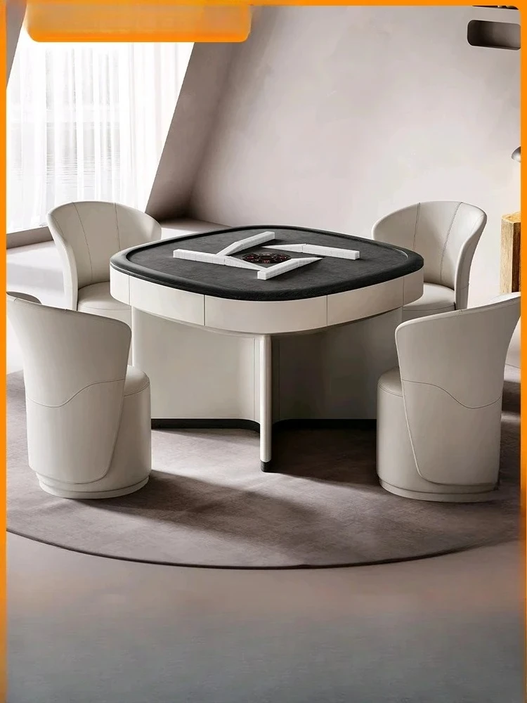 

Полностью автоматическая бытовая машина для маджонга, обеденный стол, маджонг, многофункциональная машина двойного назначения «все в одном»