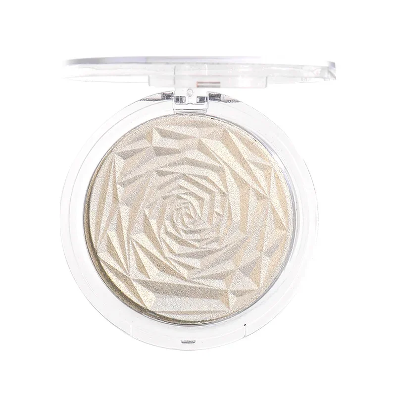 Weißes Highlighter-Puder, Diamant-Glitzer-Paletten, Make-up, Gesichtskontur, Schimmer, Illuminator, Ingwer-Highlights, Kosmetik, 6 Farben