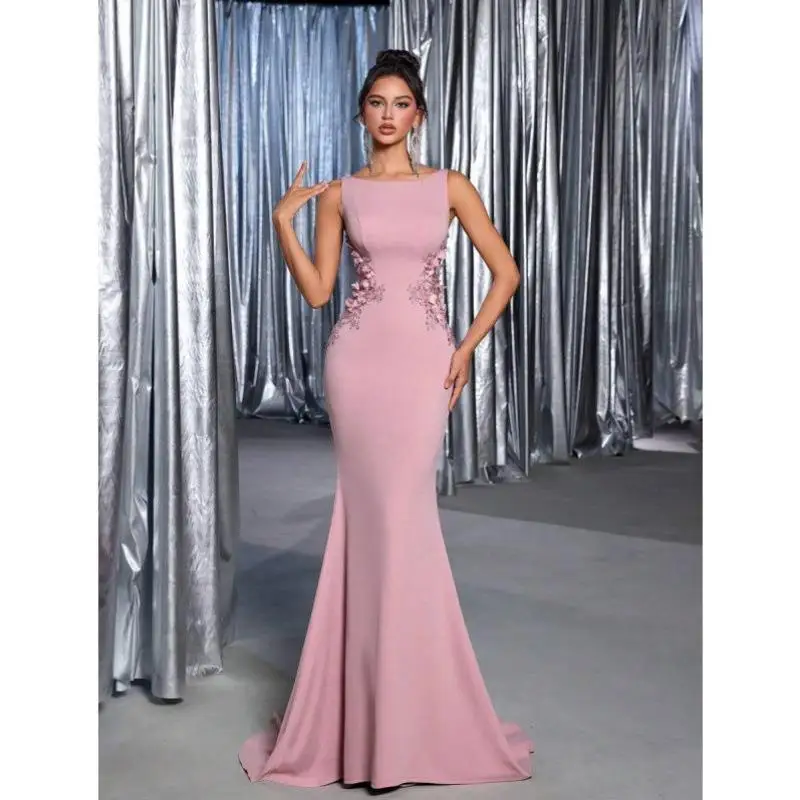 

W 6423 New Lotus Pink Knitted Handmade 3D Cross-Border Sle Men's Casual Sportswear Seven-Quarter Sve Autumn Suit