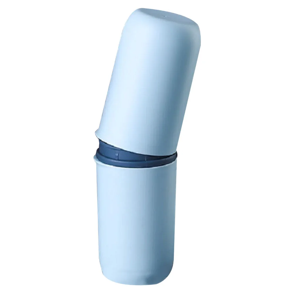 

1Pcs Toothbrush Storage Box Portable Travel Toothpaste Holder Waterproof Dustproof Design for Outdoor Camping Bathroom Use
