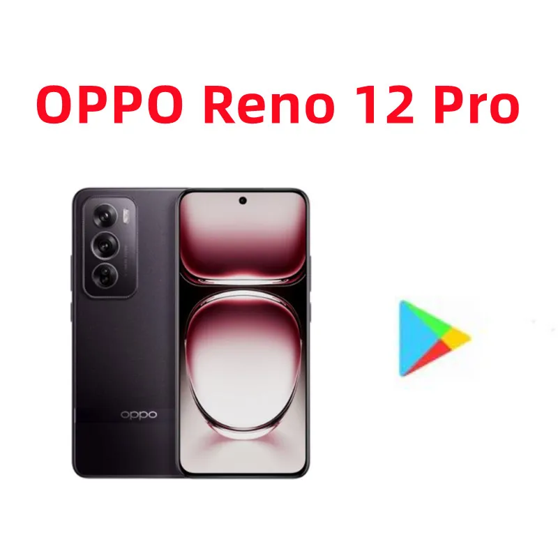 هاتف OPPO-Reno 12 Pro 5G ، غير مقفل ، من من من من من فضلك ، شاشة AMOLED ، Dimensity + 80W ، supervoc ، بطارية mAh ، NFC ، Google Play ، جديد