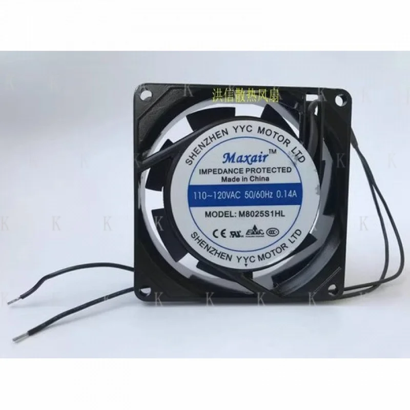 C   NEW FOR  Maxair 8025 M8025S1HL 110~120VAC 50/60Hz 0.14A 8CM Cooling fan