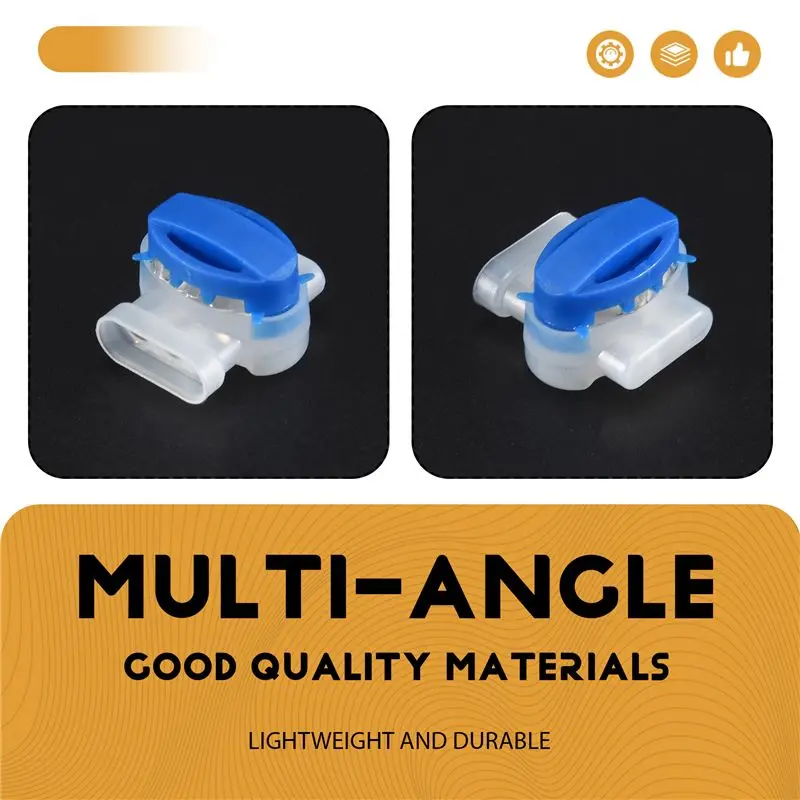 A84E-30PCS Cable Connectors For Robotic Lawnmowers, Waterproof Connection Cable Wire Connector With Gel Filling