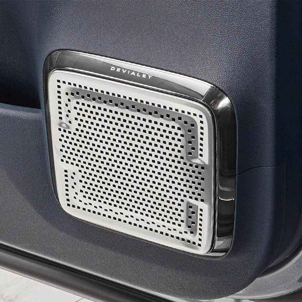 

For BYD Leopard 5 Whole Car Stainless Steel Horn Cover Car Supplies Air Outlet Decorative Cover Scratch Resistant Wear-resistant
