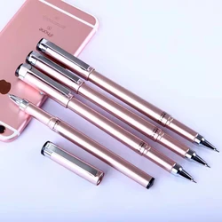 4 Pcs Gel Pen Set Neutral Pen Smooth Writing&Fastdry 0.5mm Black/Blue Color Replacable Refill School Stationery Supplies Ballpen