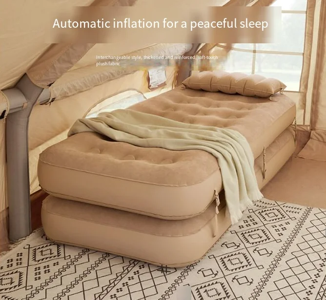 

Automatic inflatable bed, outdoor camping sleeping pad, tent inflatable mattress, floor mat, air cushion bed