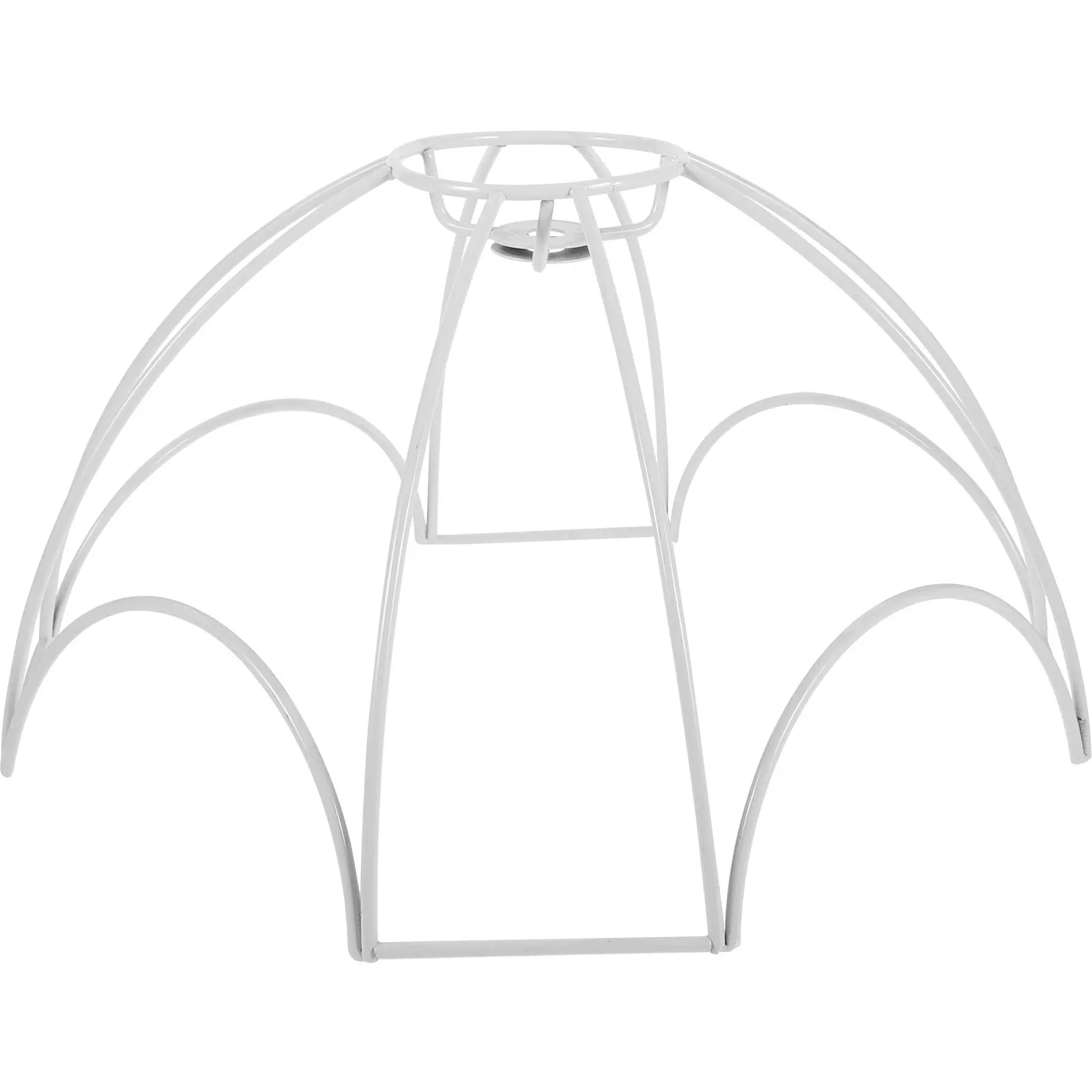 

Каркас для хрустального абажура из прочного железа, основание для лампы DIY, декоративный каркас для настольного светильника, подставка для абажура