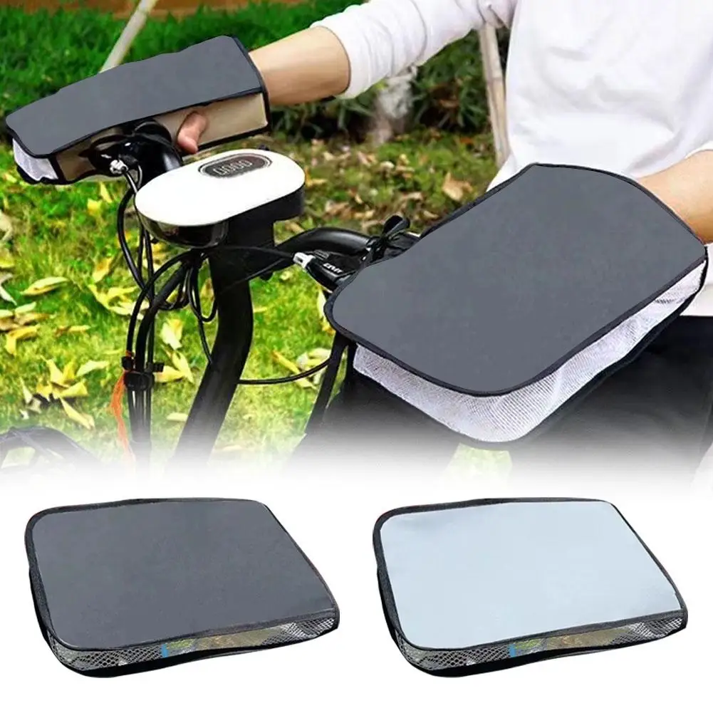 

Летние водонепроницаемые солнцезащитные перчатки для электромобилей, защита для ручных скутеров, дышащие перчатки, чехол для мотоцикла, солнцезащитный козырек Ha R7N0