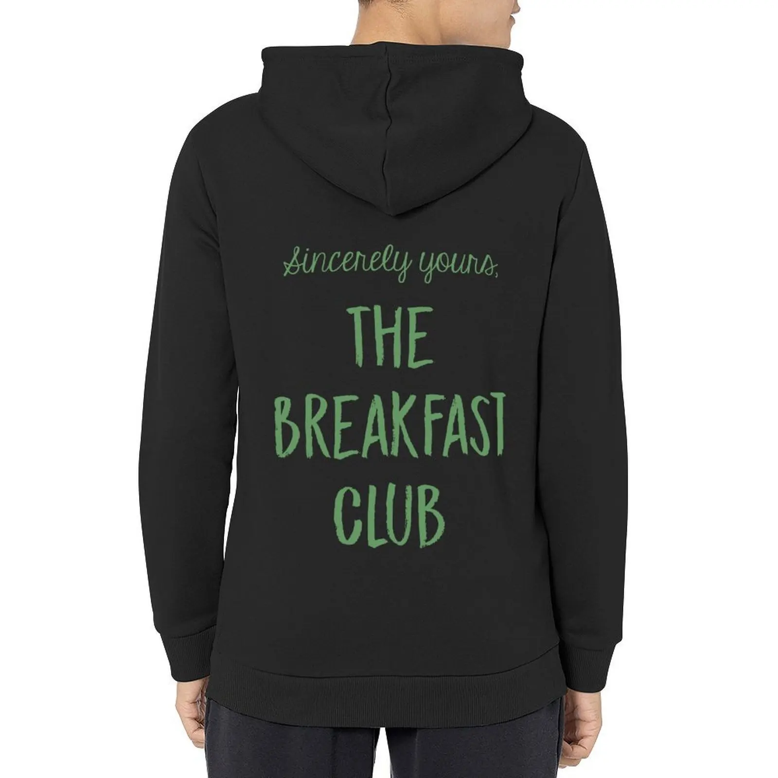 

sincerely yours, the breakfast club Hoodie korean style clothes aesthetic clothing japanese style men's coat graphic hoodies
