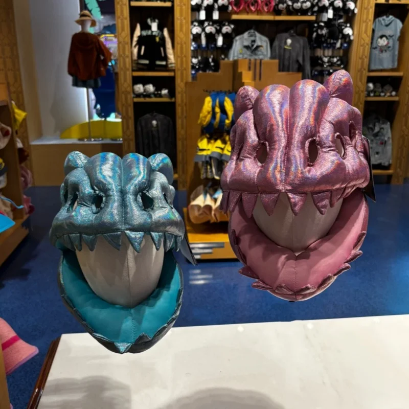 العالمي استوديوهات الجوراسي رابتور تيرانوصور ريكس ديناصور قبعة للأطفال اللعب زي لعبة القبعات هدية عيد ميلاد #2