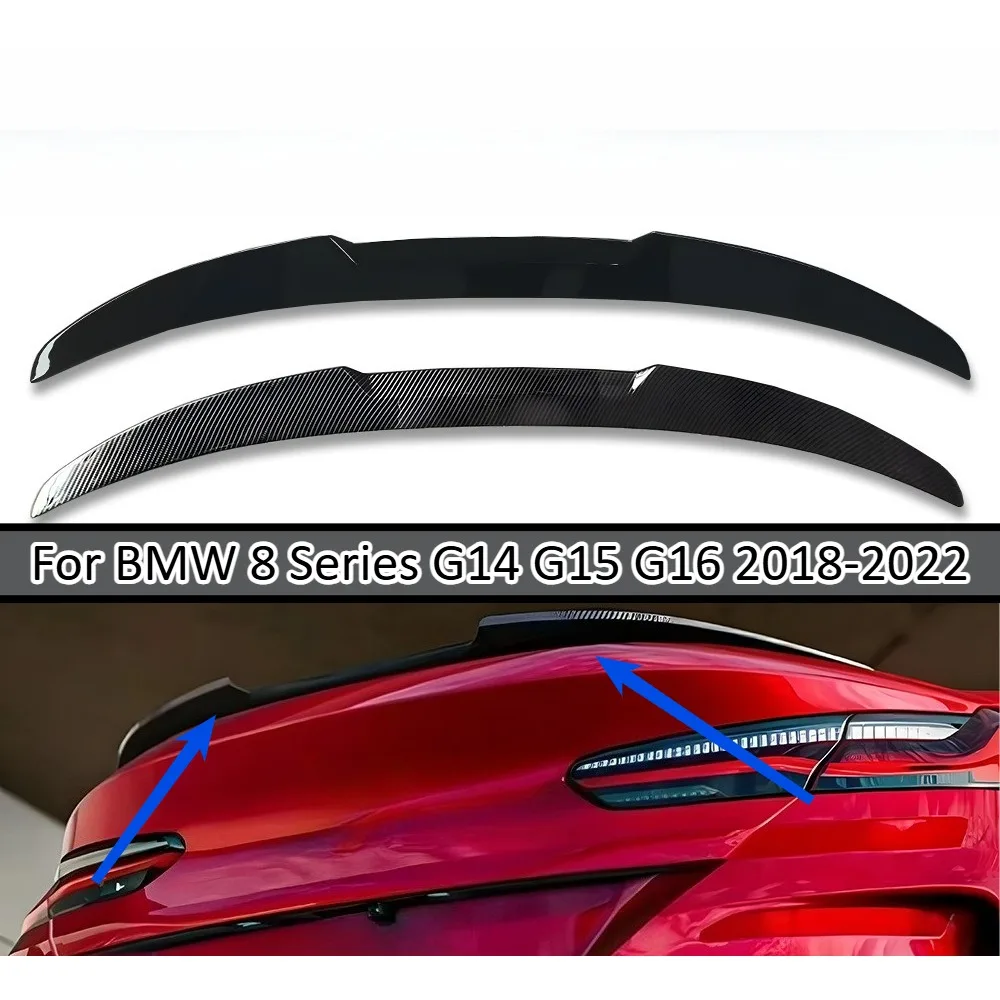 

Rear Trunk Blade Spoiler For BMW 8 Series G14 G15 G16 2018-2022 Trunk Lid Decoration Sports Style Aero Wing Exterior Accessories