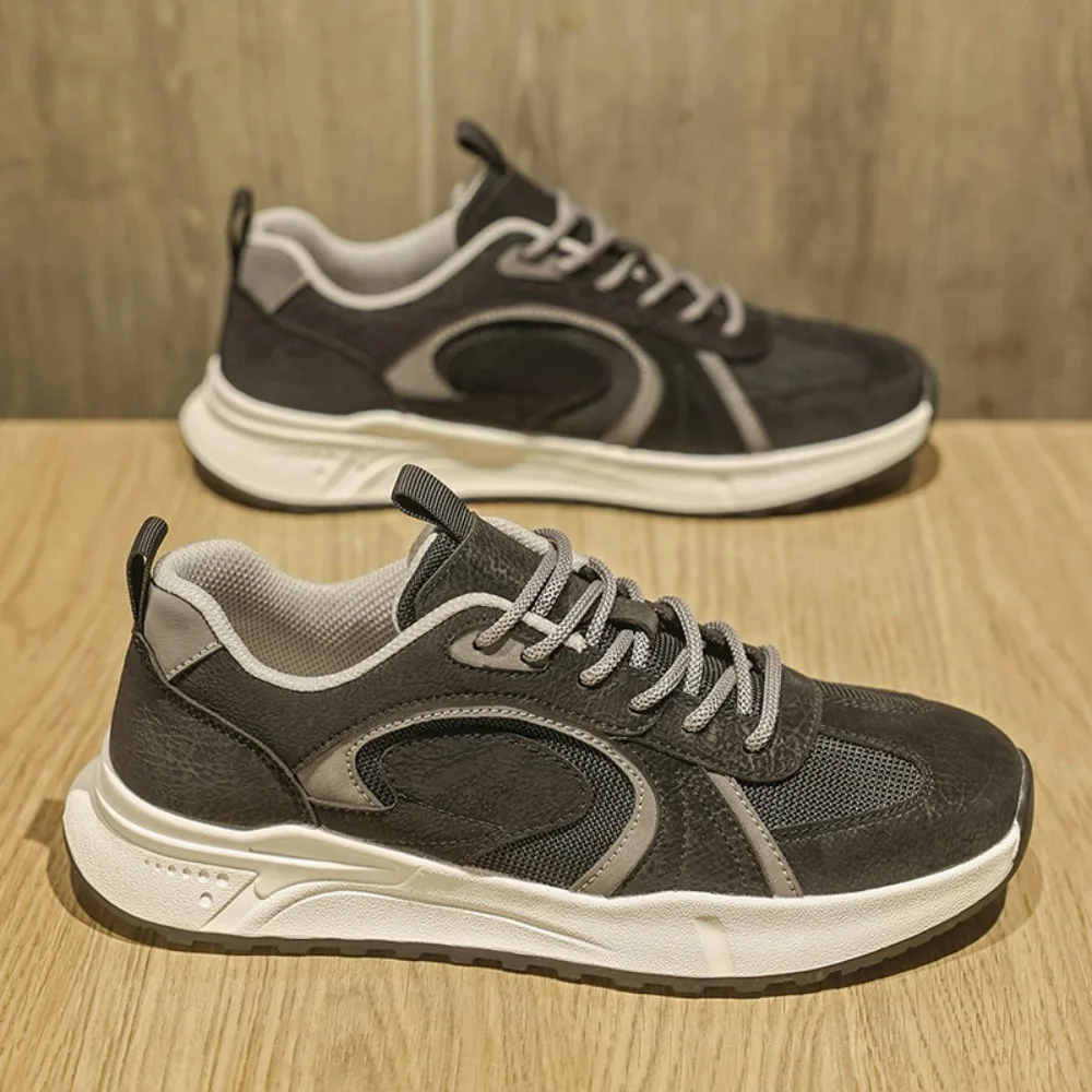 

2026 Men's Running Shoes Soft Bottom Breathable Mesh Casual Sports Shoes Spring Summer Seasonal Comfortable Footwear