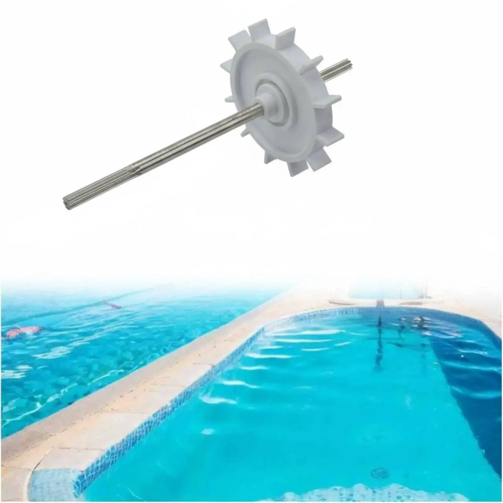 

Turbine Drive Shaft Assembly Replacement Part Pool Cleaner Turbine Shaft Sturdy