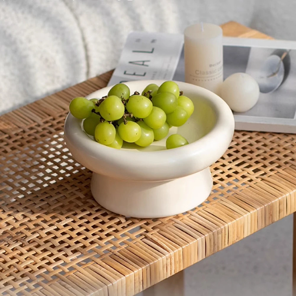 Creative Fruit Tray Storage tray Home Decoration Concrete Silicone Mold Living room jewelry Storage Plate Diffuser tray Mold