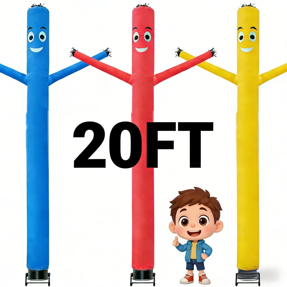 

Надувная фигура-танцор 20 футов (6 м) для праздничного декора, надувная модель для улицы (без вентилятора)